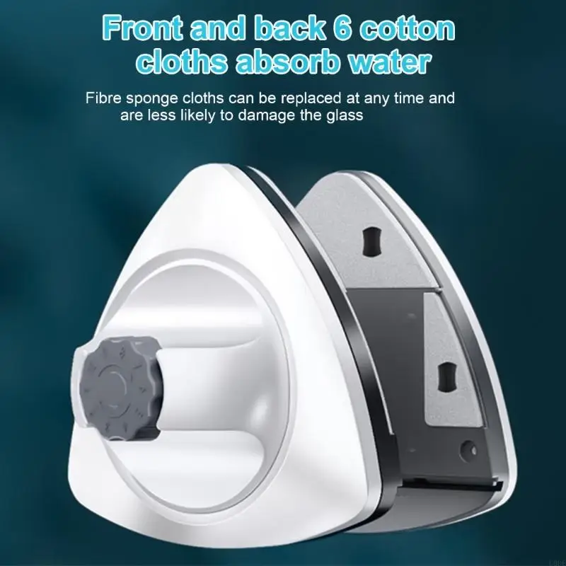 U0DE Kính làm sạch kính từ tính Thiết bị làm sạch cửa sổ từ tính Công cụ bảo trì kính hoàn hảo cho kính 5-35mm