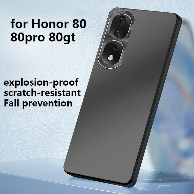 

Matte Full Coverage Shockproof Explosion-proof Scratch-resistant Fall Prevention Phone Case for Honor 80 80pro 80gt 80ProFlat