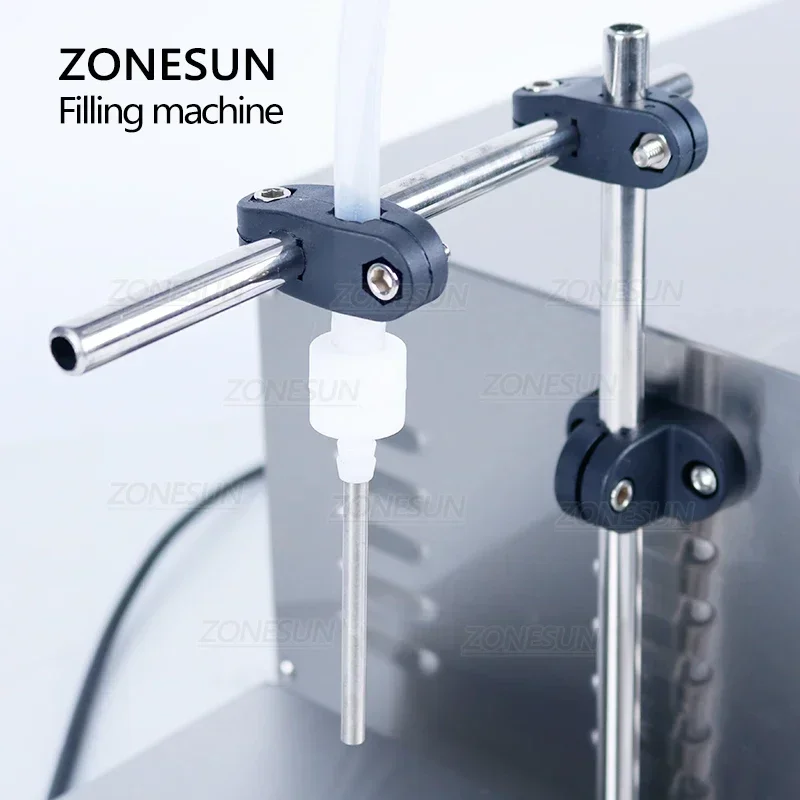 ZONESUN ZS-MP251W Cosmetics Electric Single Head Essential Oil Water Liquid Bottle Jar Weighing Filling Machine