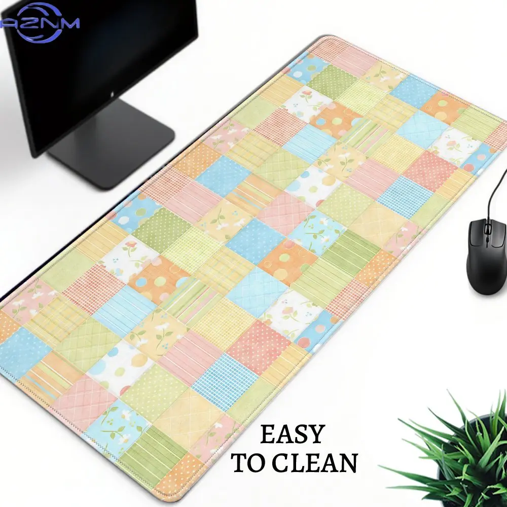 Snow Mouse Pad, a Super Large 2D Flat Gaming Mouse Pad, Perfect for Desktop Decoration And Office Supplies. Ideal for Both Men A