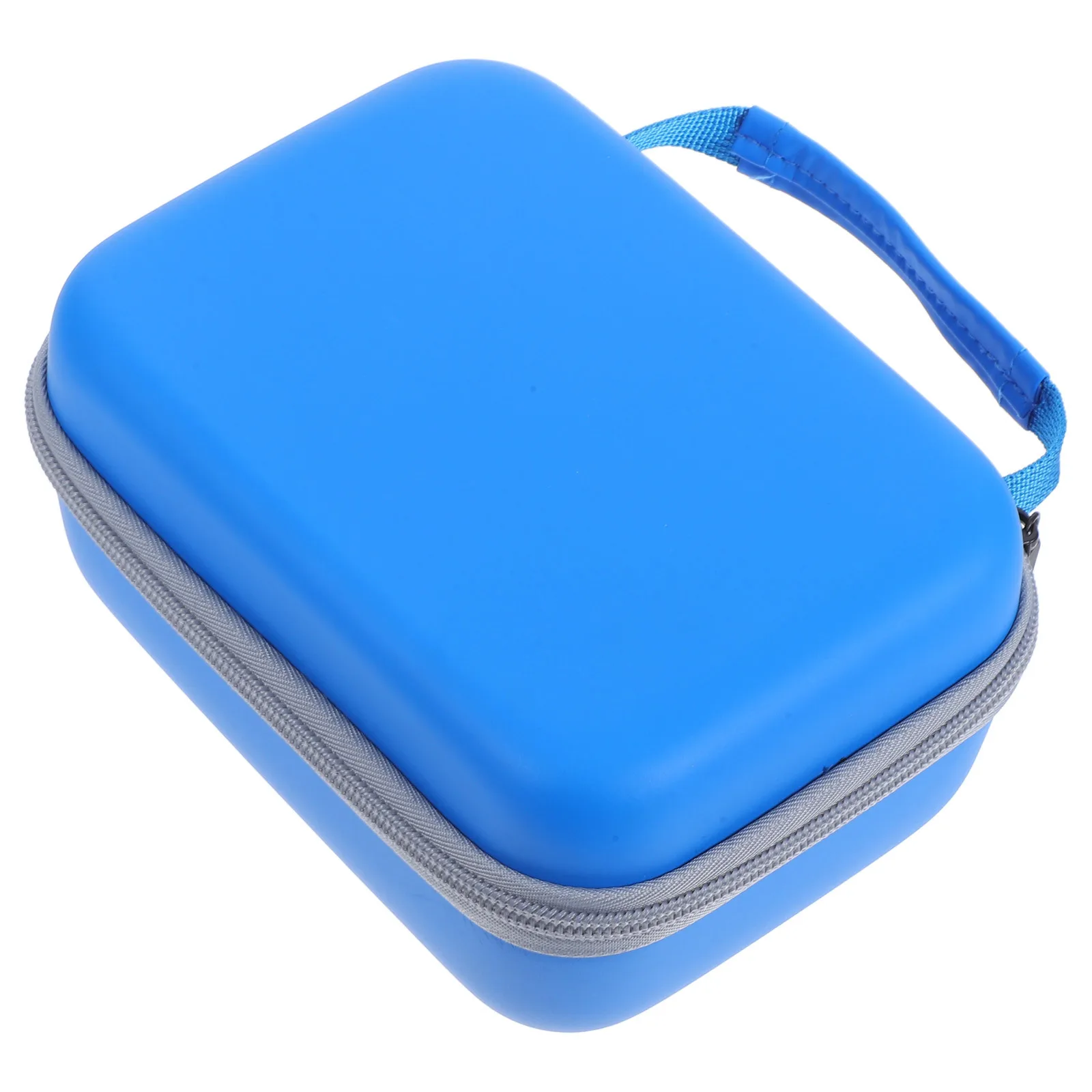 

Shockproof Eva Camera Case for Kids Digital Cameras and Label Printers Portable Dustproof Organizer for Outdoor Travel Use Blue