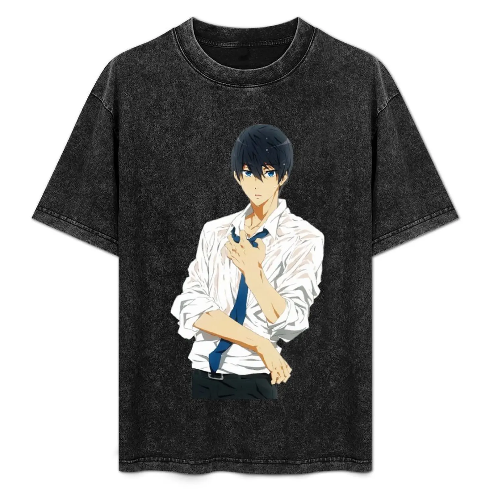 

Haruka Nanase (Free! Iwatobi Swim Club) T-Shirt Holiday Party T-Shirt for Men