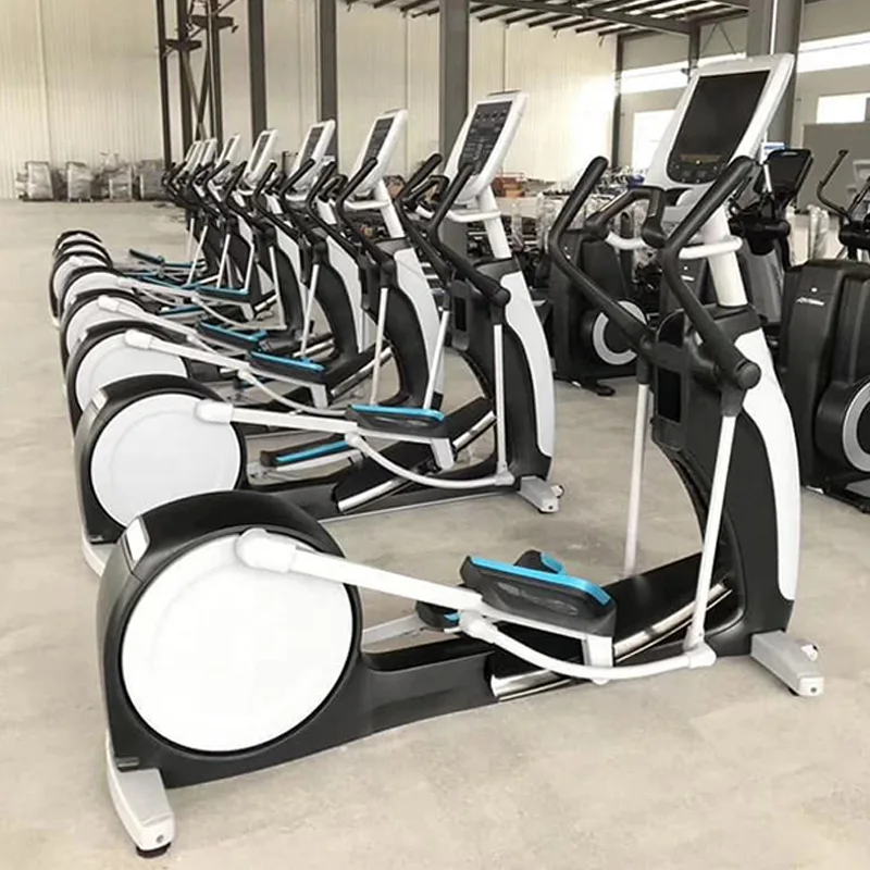 Gym Sport Fitness Cross Trainer Leg Press Effective Cardio Training Equipment Self Generating Commercial Elliptical Machine
