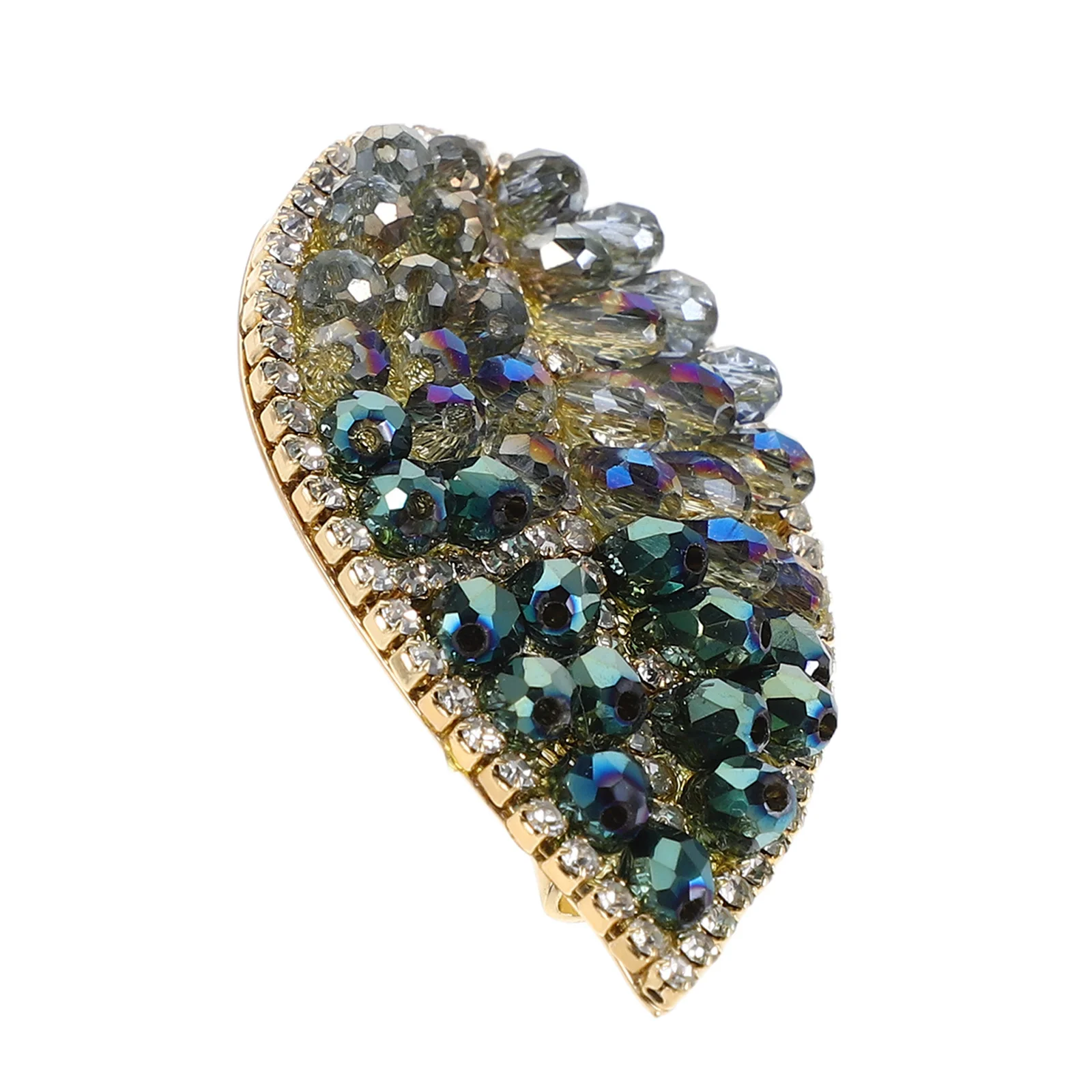 

Elegant Brooch Pin for Women Autumn Leaves Clothes Brooches Crystal Decorative Clothing Charms Accessories