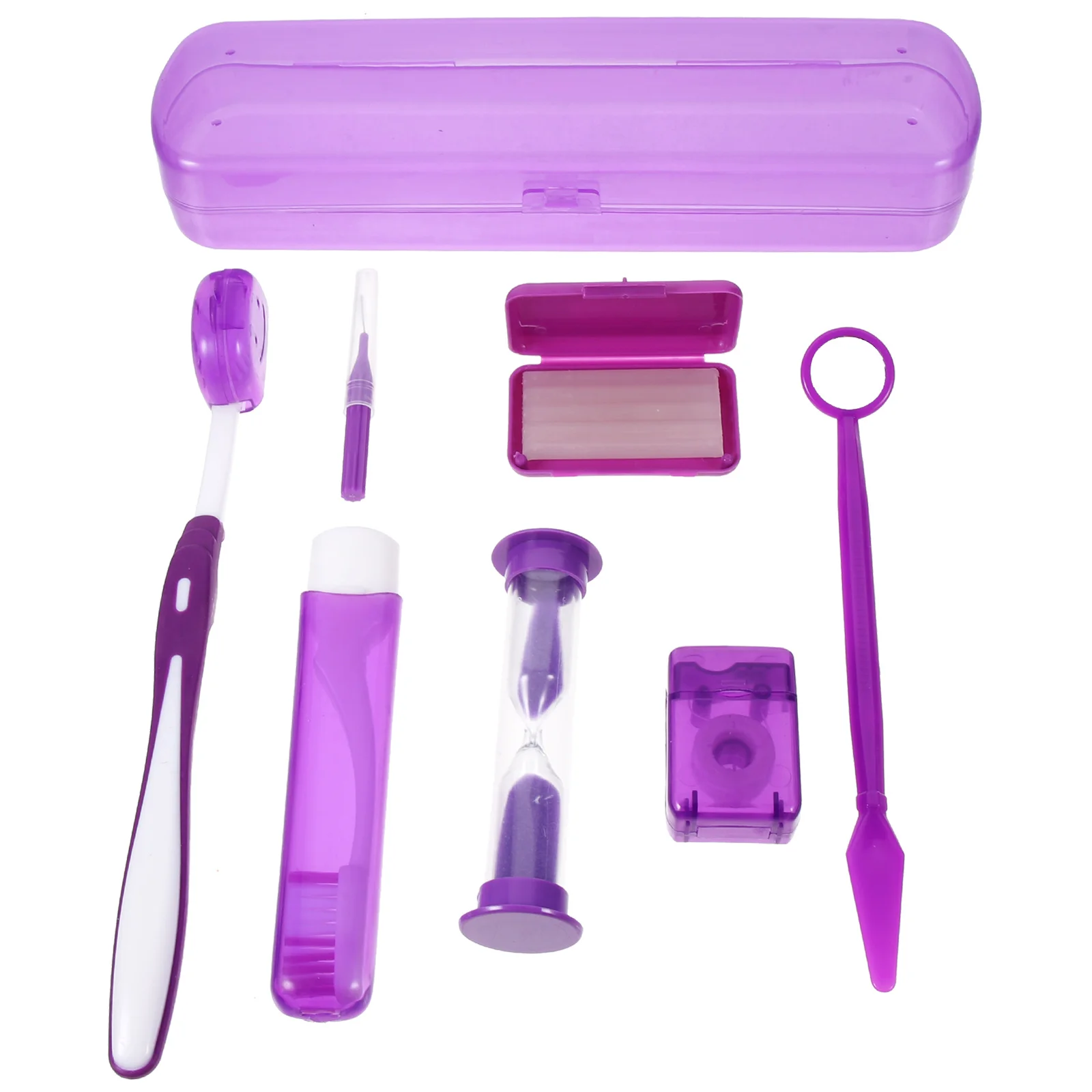 Kit de soins bucco-dentaires pour accolades, cure-dents, fil dentaire, brosse à dents fendue, ligne de broCumbria, fournitures