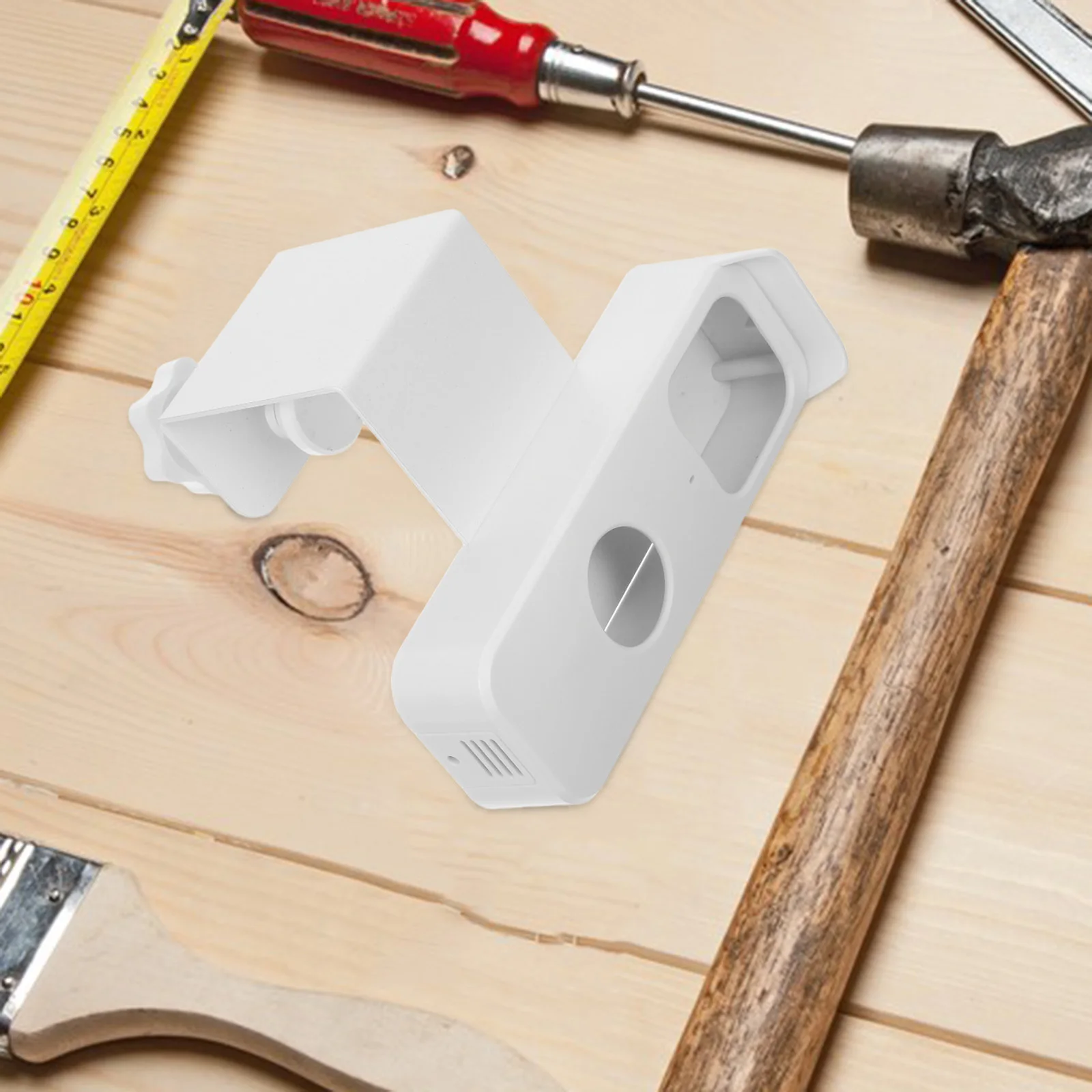 Video-Türklingelhalterung ohne Bohren, Diebstahlschutz, regensicherer Halter für Wohnungstüren, kompakte, wetterfeste Türklingel-Kamerahalterung