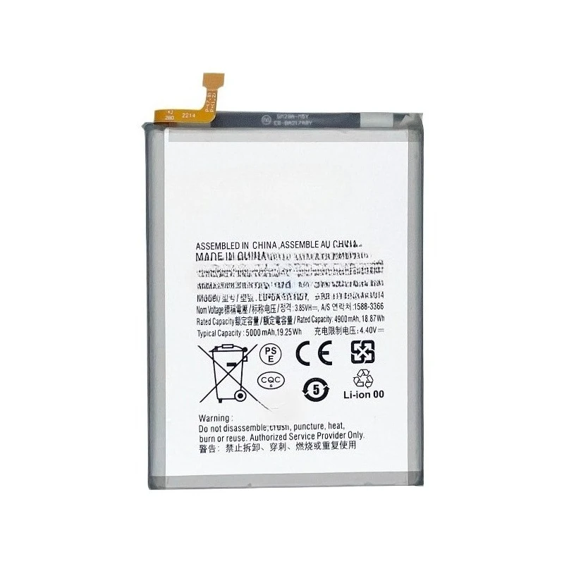3.85V 5000mAh EB-BA136ABY High Quality Replacement Mobile Phone Battery For Samsung For Galaxy A13 5G + Tools