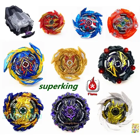 Solong4u Flame Super King Styles 회전 탑 어린이를위한 장난감 Bey only