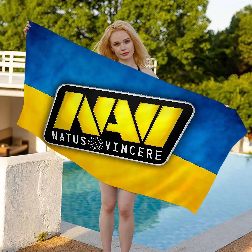 Navi Natus Vincere Microfiber Blanket Quick Drying Beach Towels Oversized Printing Super Absorbent Pool Towel Blanket