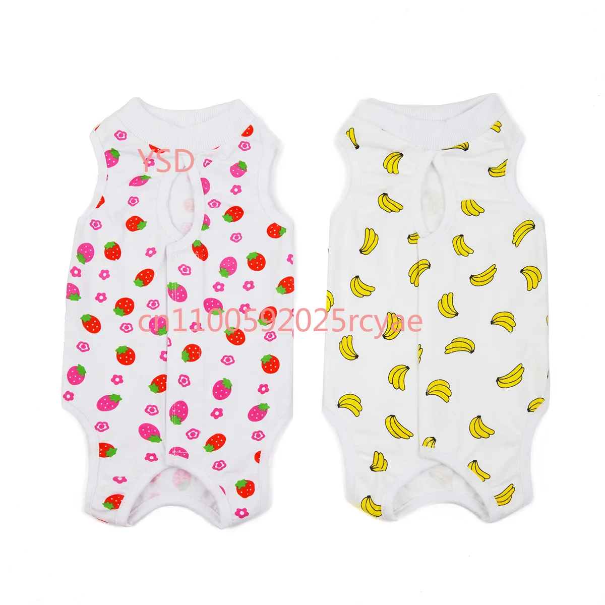 

Spring Summer Cat Surgery Recovery Suit Anti-Licking Weaning Four-Leg Home Wear