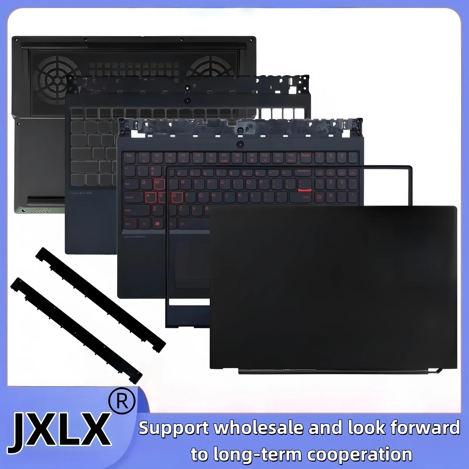 JXLX® New For Lenovo Y540-15IRH Y7000-2019 Laptop LCD Back Cover Top Case/Front Bezel Cover/Palmrest Cover/Bottom Base Cover