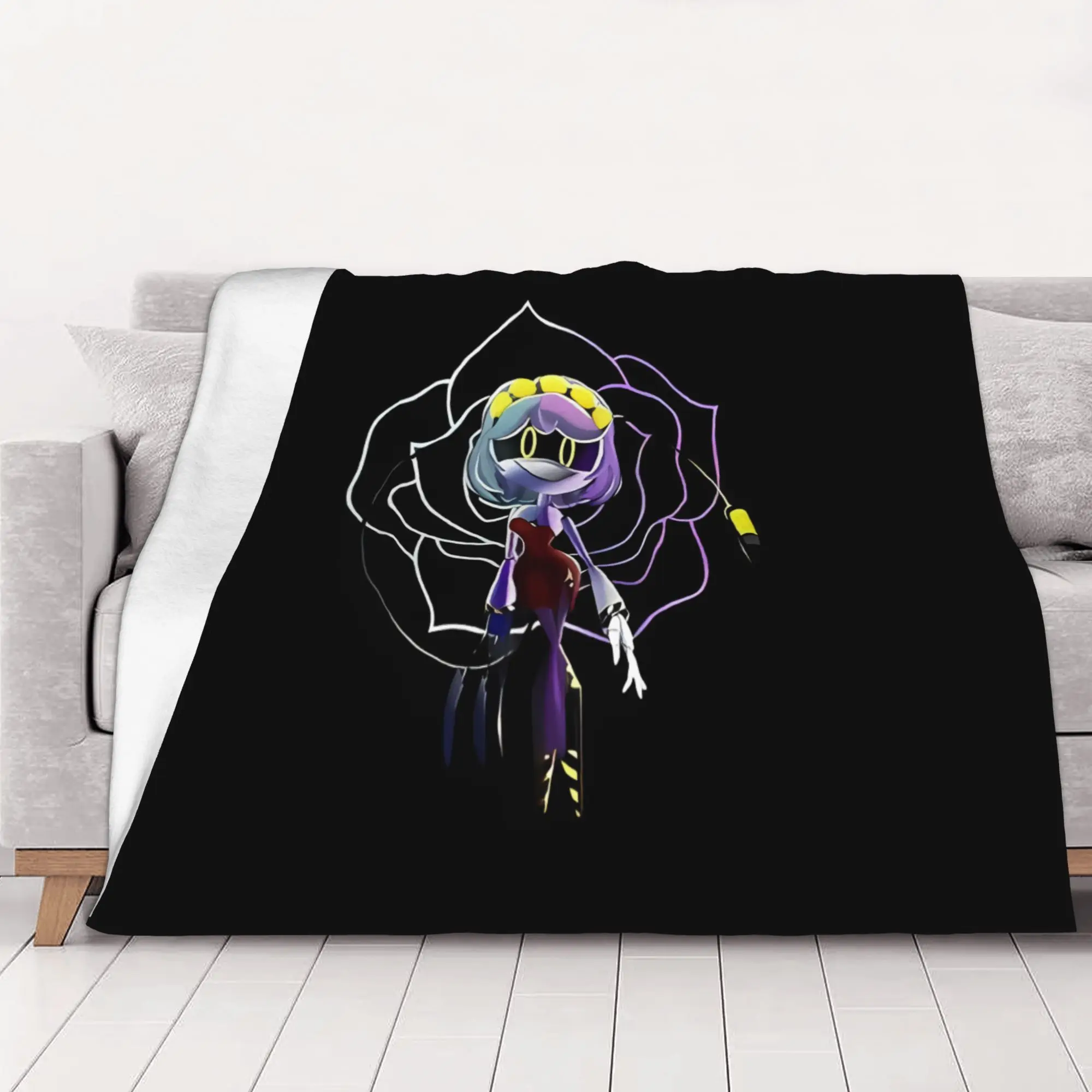 1PC Classic Murder Drones home room decorations Winter Blankets for Adults Bedding Home Interior Sofa Knee