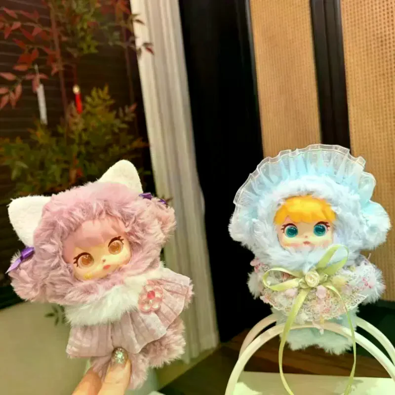 /GJ/Cartoon Cute Vinyl Face Plush Doll Pendant Keychain Backpack Hangings Decoration Gifts