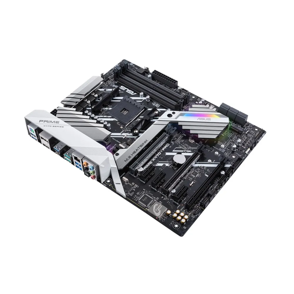 ASUS PRIME X470-PRO マザーボード AMD X470 サポート Ryzen 5 5500
