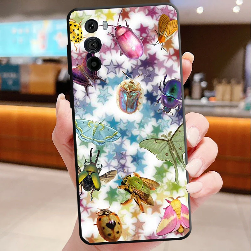 

Phone Case For Motorola Edge 50 40 Pro 60 50 40 30 Ultra Neo Fusion Moto G Play G Stylus G Power G Insects Bugs