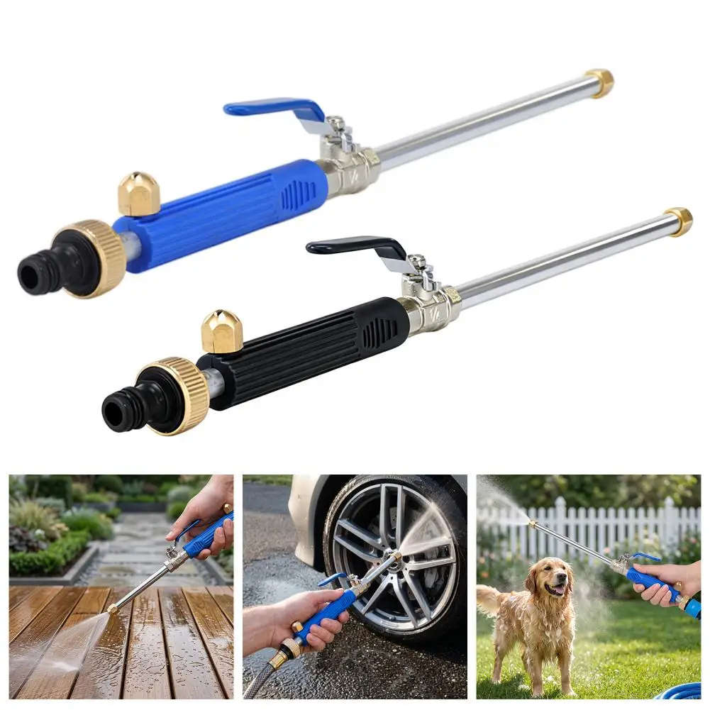

Pet Cleaning Water Nozzles High Pressure Hose Nozzle, Garden Hose Car Wash Sprayer Wand, Pressure Washer Attachment Nozzle for C