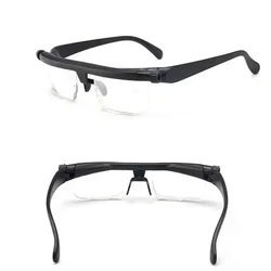 New Adjustable Strength Lens Eyewear Variable Focus Distance Vision Zoom Glasses Protective  Eyewear Read Lentes Para Hombre