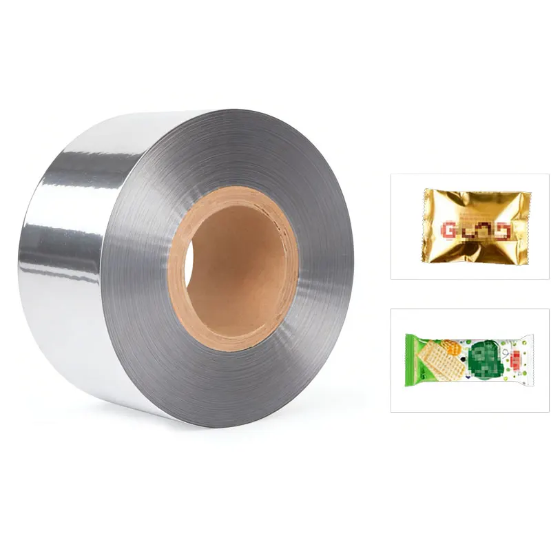 

16cm Colored aluminum plated composite film food packaging composite plastic film packaging machine sealing machine film