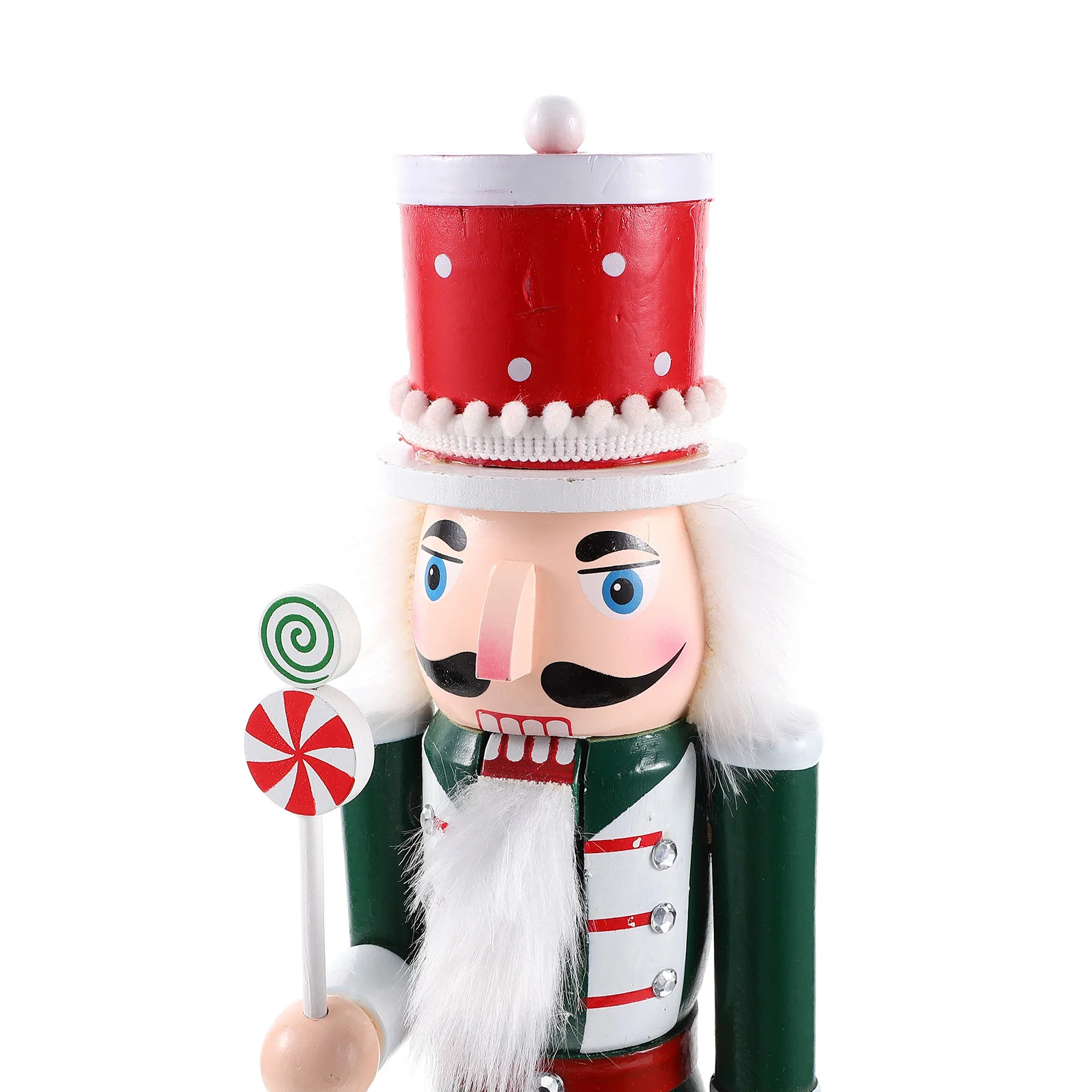 

Wood Christmas Nutcracker Decor Exquisite Xmas Desktop Ornament Christmas Party Decoration Wood Xmas Nutcrackers