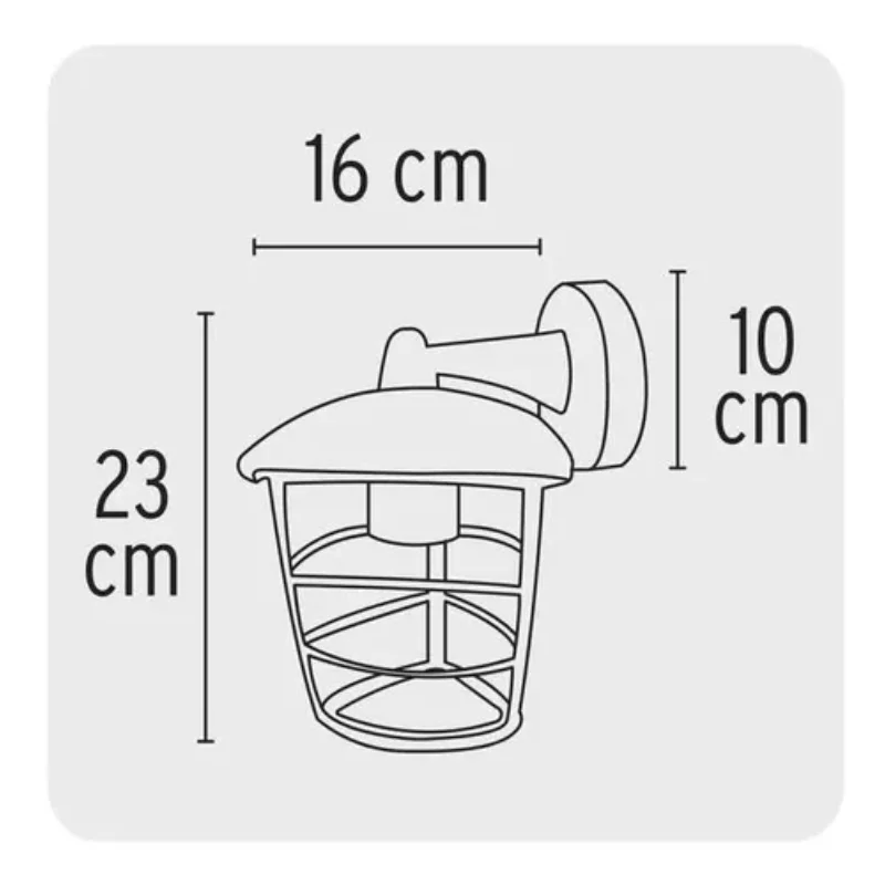 Lampada a sospensione Arbotante Lampada da parete ARB-107S