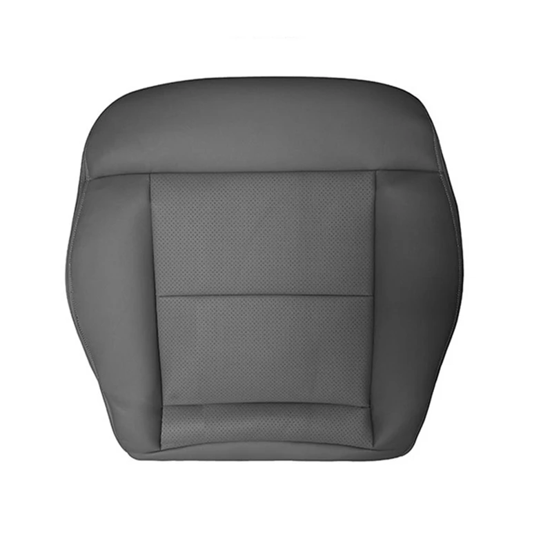 Car Front Driver Side PU Leather Seat Cushion Bottom Seat Cover For 2010-2014 Mercedes-Benz E350 E550 W212