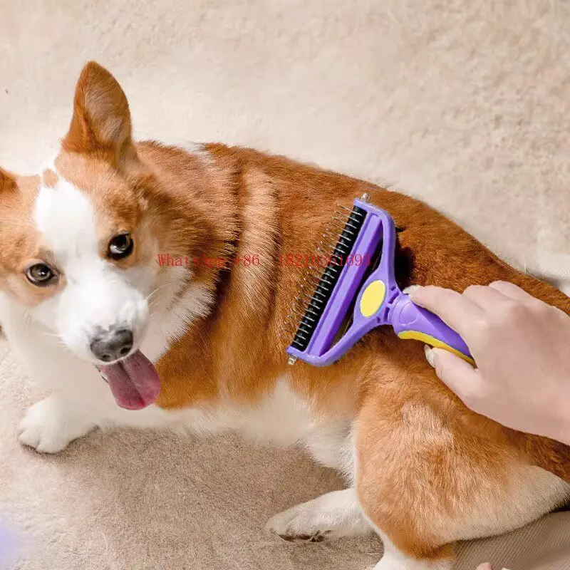 Open Knot Hair Removal Long Hair Cat and Dog Universal Hair Removal Comb Pet Specific Toothbrush