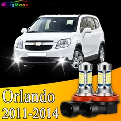 2 sztuki 81LED Akcesoria Żarówka przedniego światła przeciwmgielnego do Chevroleta Orlando 2011-2014 2012 2013