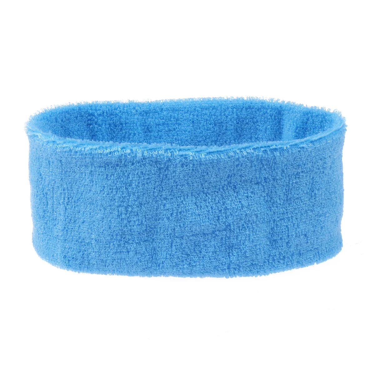 

1 Piece Yoga Headband in Sky Blue Cloth Adjustable Sweatband Women Microfiber Cotton Reusable for Spa Makeup Running