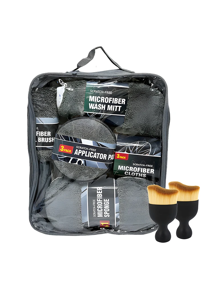 11PCS Car Detailing Kit, Car Wash Cleaning Kit, with Car Detailing Brushes, Car Wash kit, Perfect for Cars, Trucks, Interior and