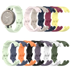 Soft Silicone Sport Straps For Garmin Lily Sport Bracelet Wristband Replacement Watchband Correas Smartwatch Accessories