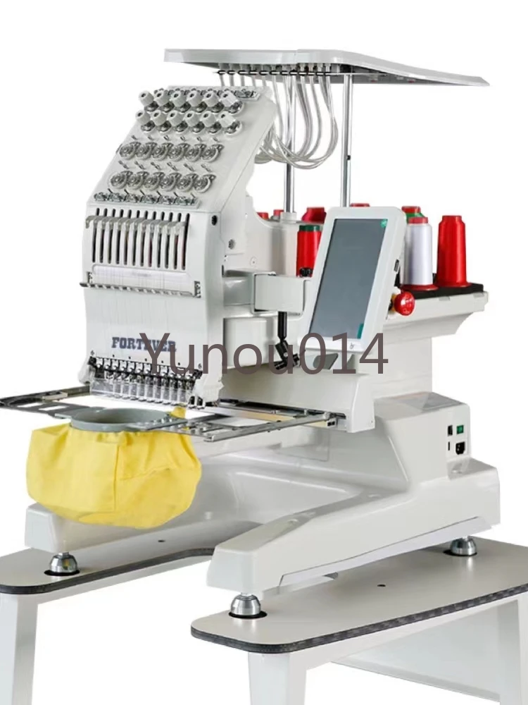 Full Automatic Computer Embroidery Machine, Small Single-Head Embroidery Machine, Home, Commercial, Industrial Desktop