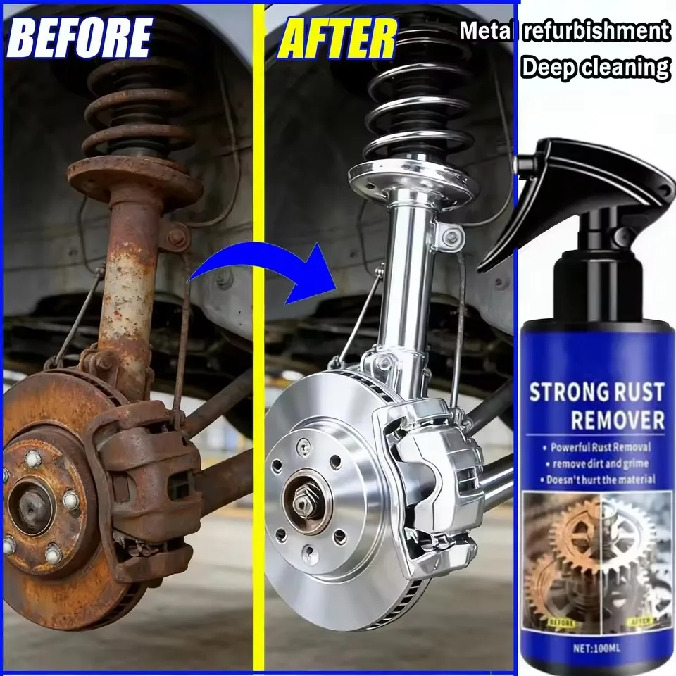 1/3pcs Multifunctional Car Rust Remover Used For Removing Rust Providing Surface Protection On Car Brake Pads Iron Metal Surface