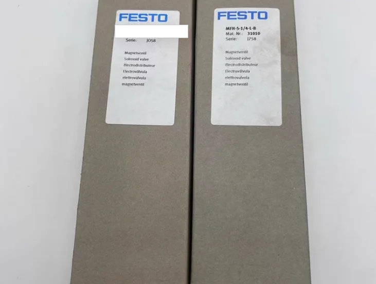 New Original FESTO two single-pass single-stabilized solenoid valve MFH-5-1/4-L-B 31010