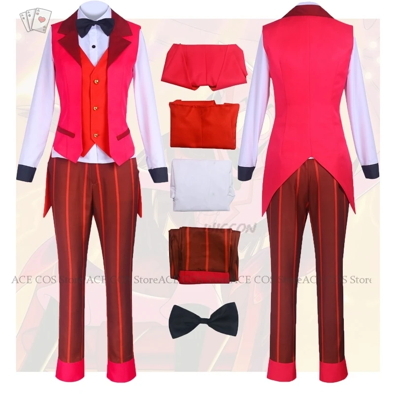 

Hazbin Cosplay Hotel Elizabath Costume Suit Uniform Outfit Halloween Carnival Costumes Jacket Outfit Halloween Carnival Costume