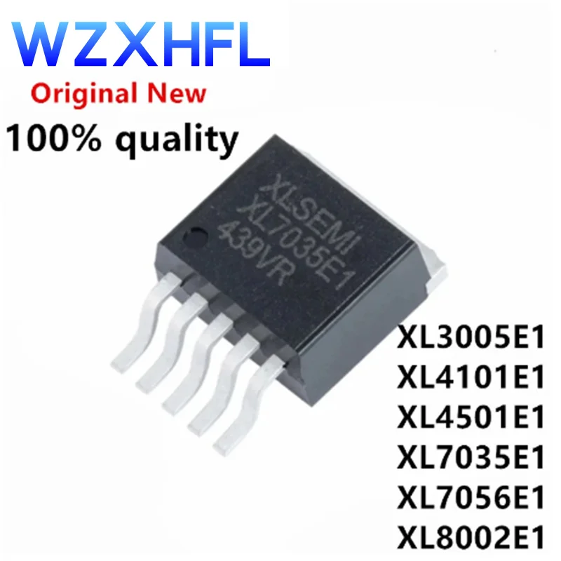 

10 шт. новый оригинальный XL3005E1 XL3005 TO-263-5L XL4101E1 XL4101 XL4501 XL4501E1 XL7035E1 XL7035 XL7056E1 XL8002E1 IC