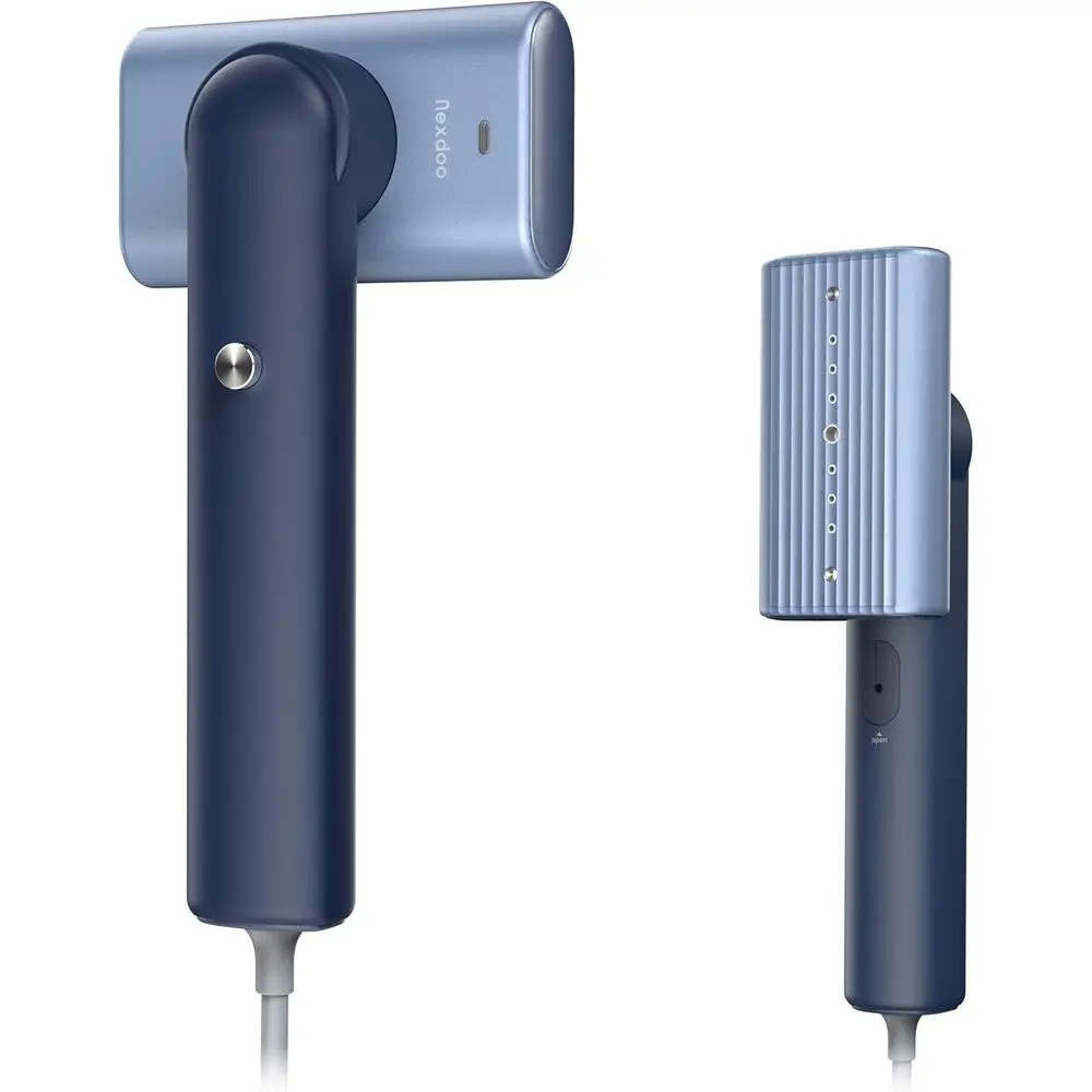 

Portable 2-in-1 Steamer for Clothes, Lightweight 1lb, 8 Min Strong Steam, 1200W Iron for Home and Travel