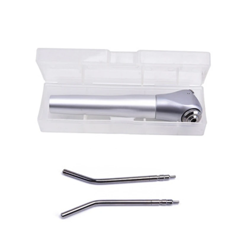 Dental 3 Way Air Water Spray Triple Syringe Handpiece With 2 Nozzles Tips Tubes Dental Equipment SL1251
