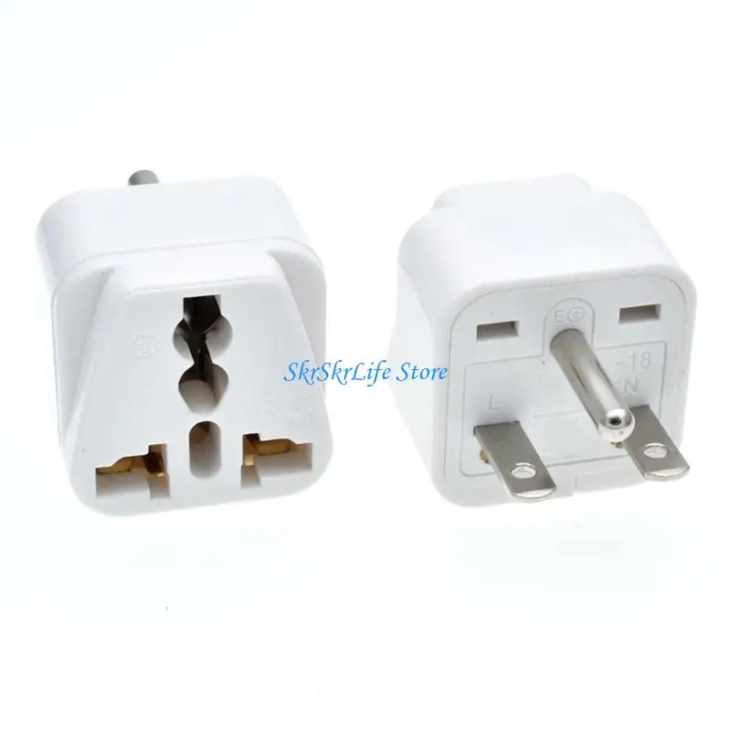 E65E Mixed-Slot Entry Face Power Coupler with 6-15P Male End for 250V Use
