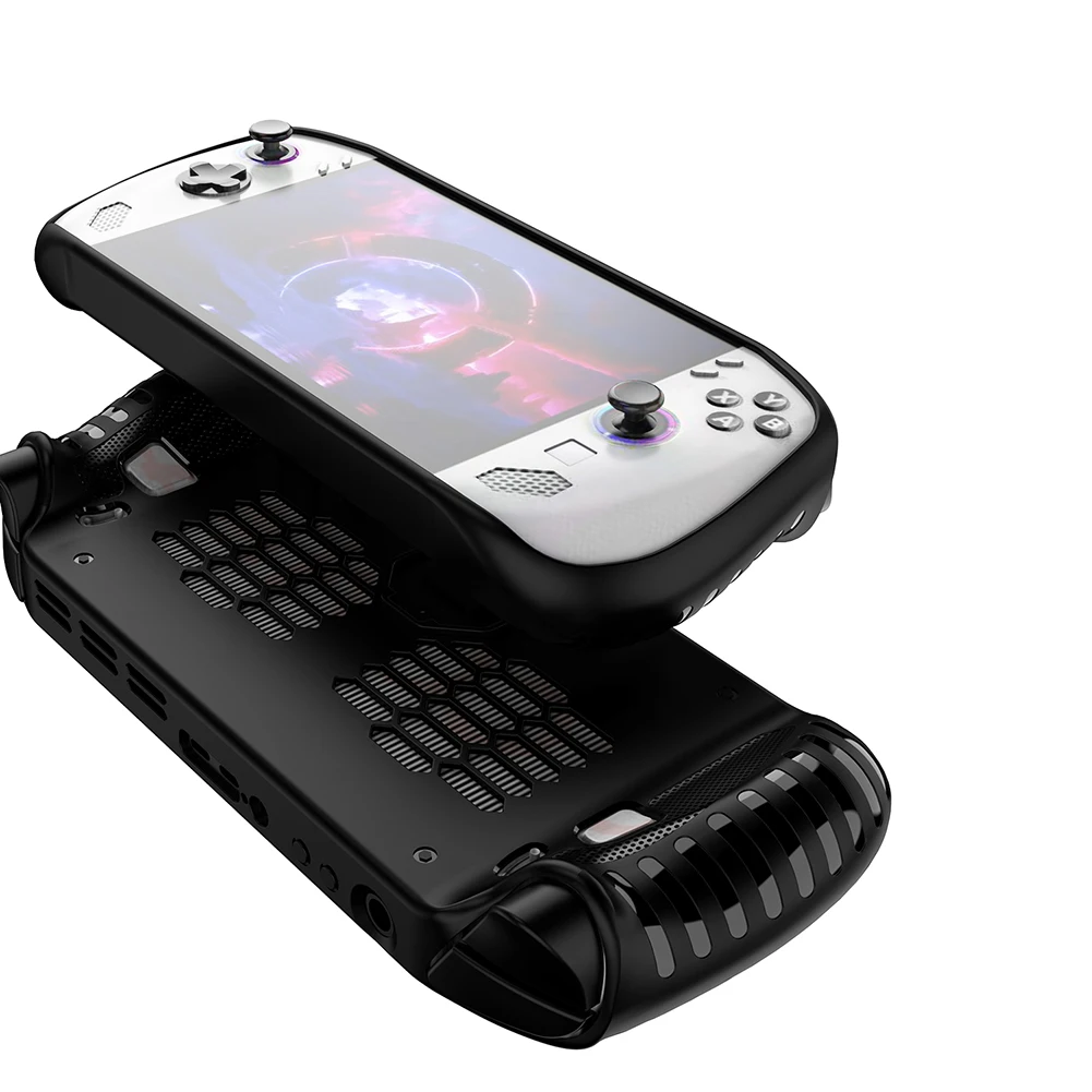 TPU Case for Lenovo Legion Go S Gaming Handheld Shockproof Full Protective Case Anti-Scratch Protective Sleeve Games Accessories