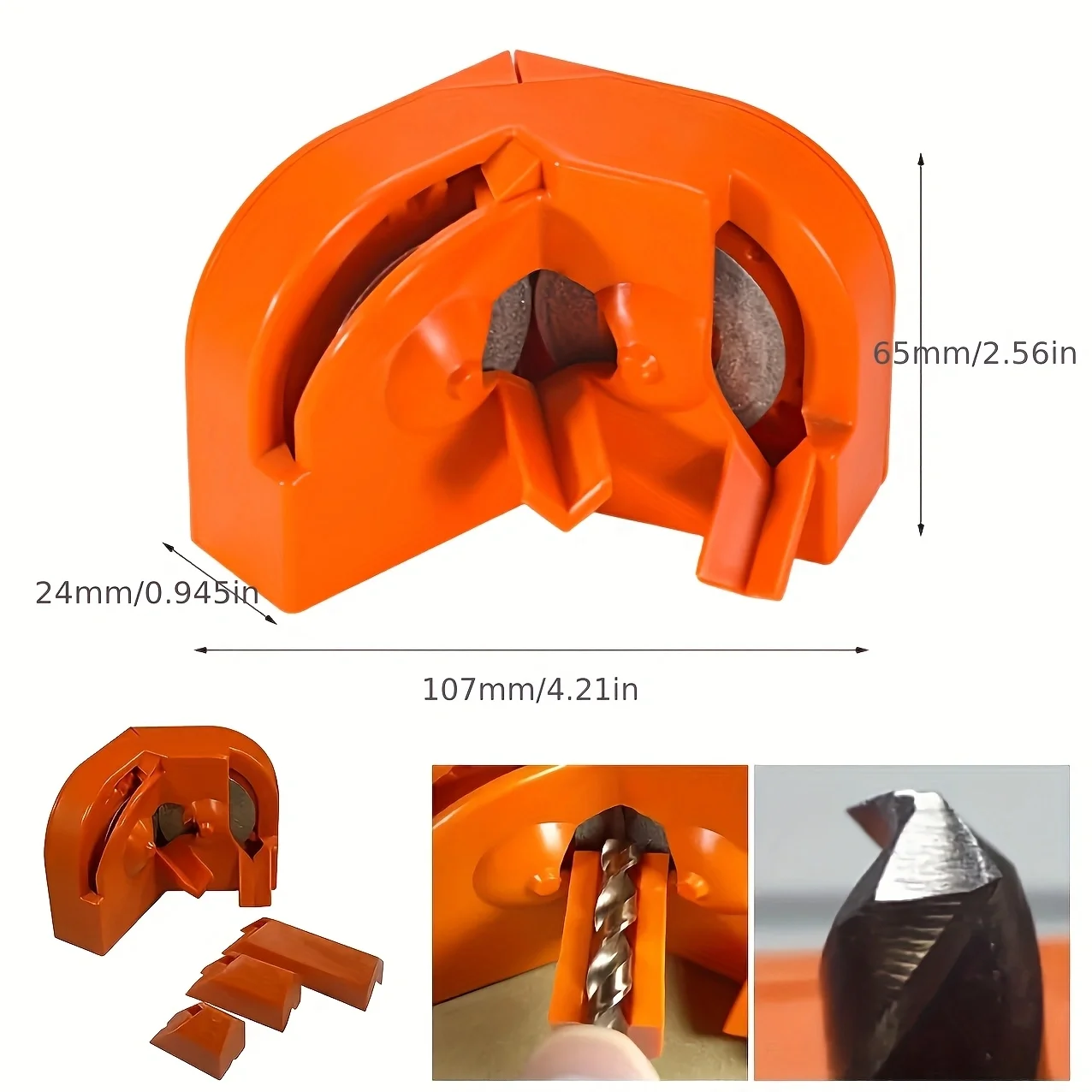 Grinder Electric Drill Bit Multi Functional Drill Bit Grinder Suitable For All Portable Drill Bit Grinding Tools