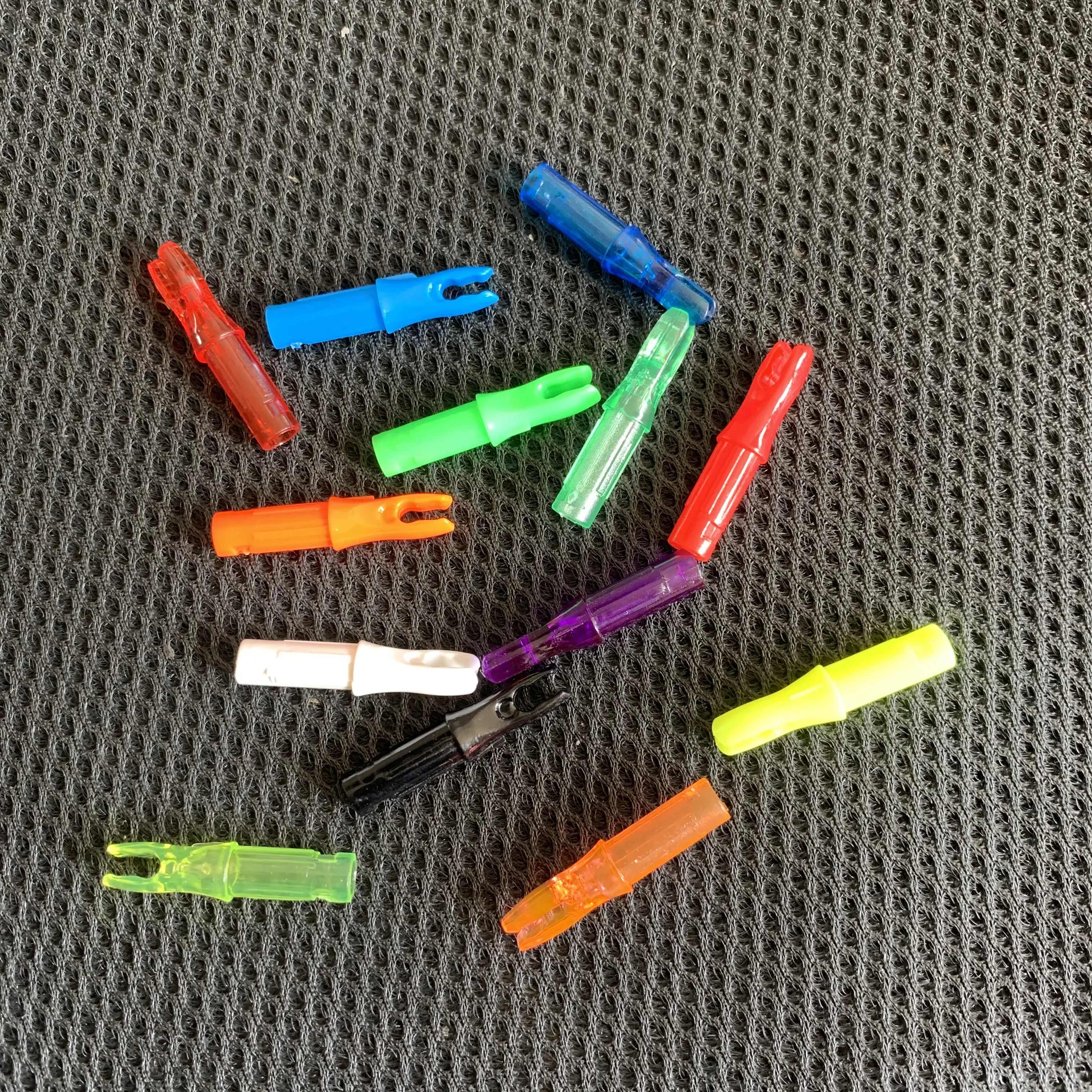 

50 шт., хвостовики для стрел из пластика, 6,2 мм, od 7,6 мм