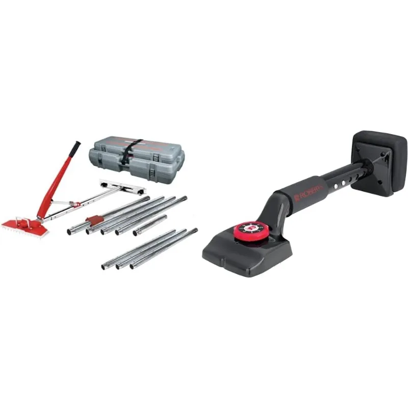 

10-254V Value Kit Power-Lok Carpet Stretcher with 17 Locking Positions and 18-Inch Tail Block with Wheels