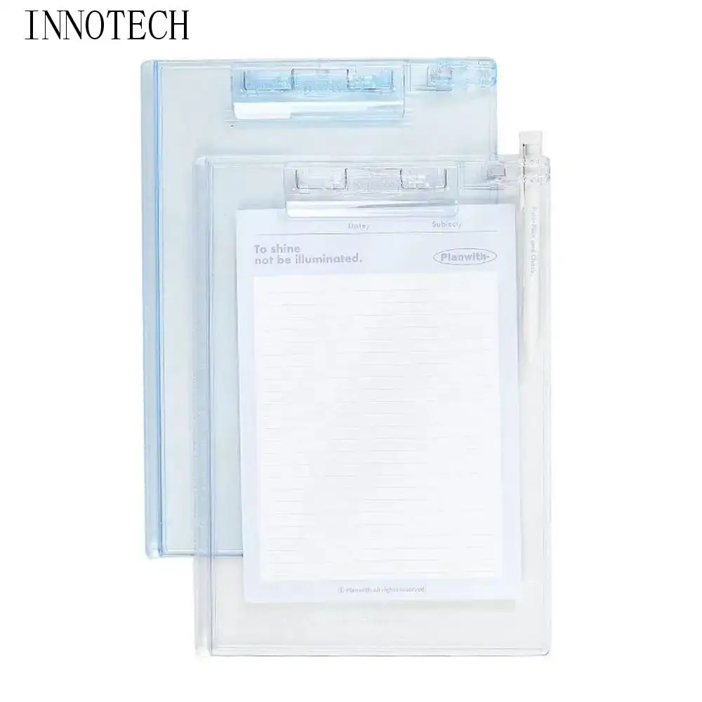 حافظة محمولة للكتابة على الجليد، منظم ورق شفاف متين، قائمة مجلد ملفات أكريليك ثابتة #1