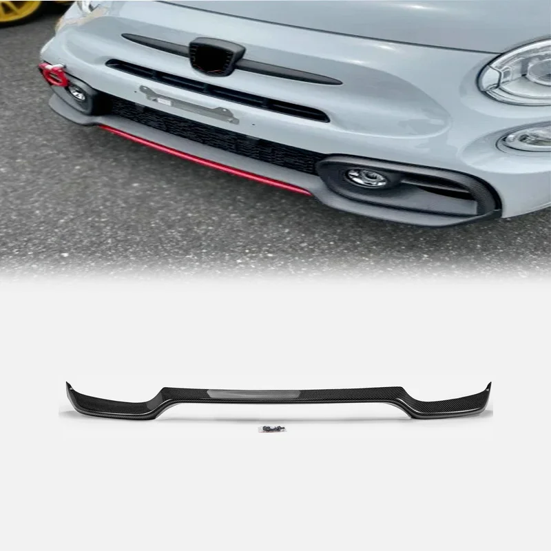 

suitable for Fiat 595 Abarth Series 4 (2016~)T Type Front Lip | Car Front Lip Spoiler Upgrade