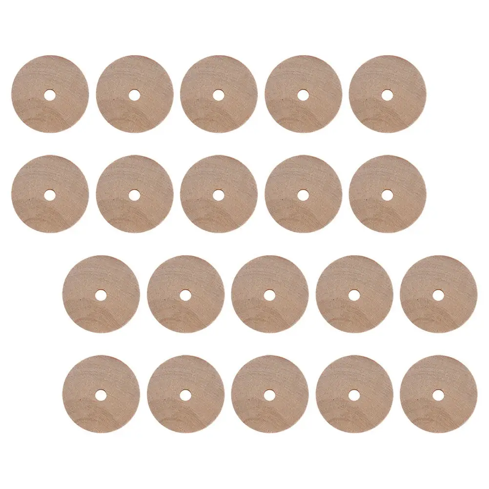 

20 шт. заготовок миниатюрных деревянных колесиков для поделок, росписи, домашнего декора, творческих проектов, принадлежности для деревянного рукоделия, маленькие