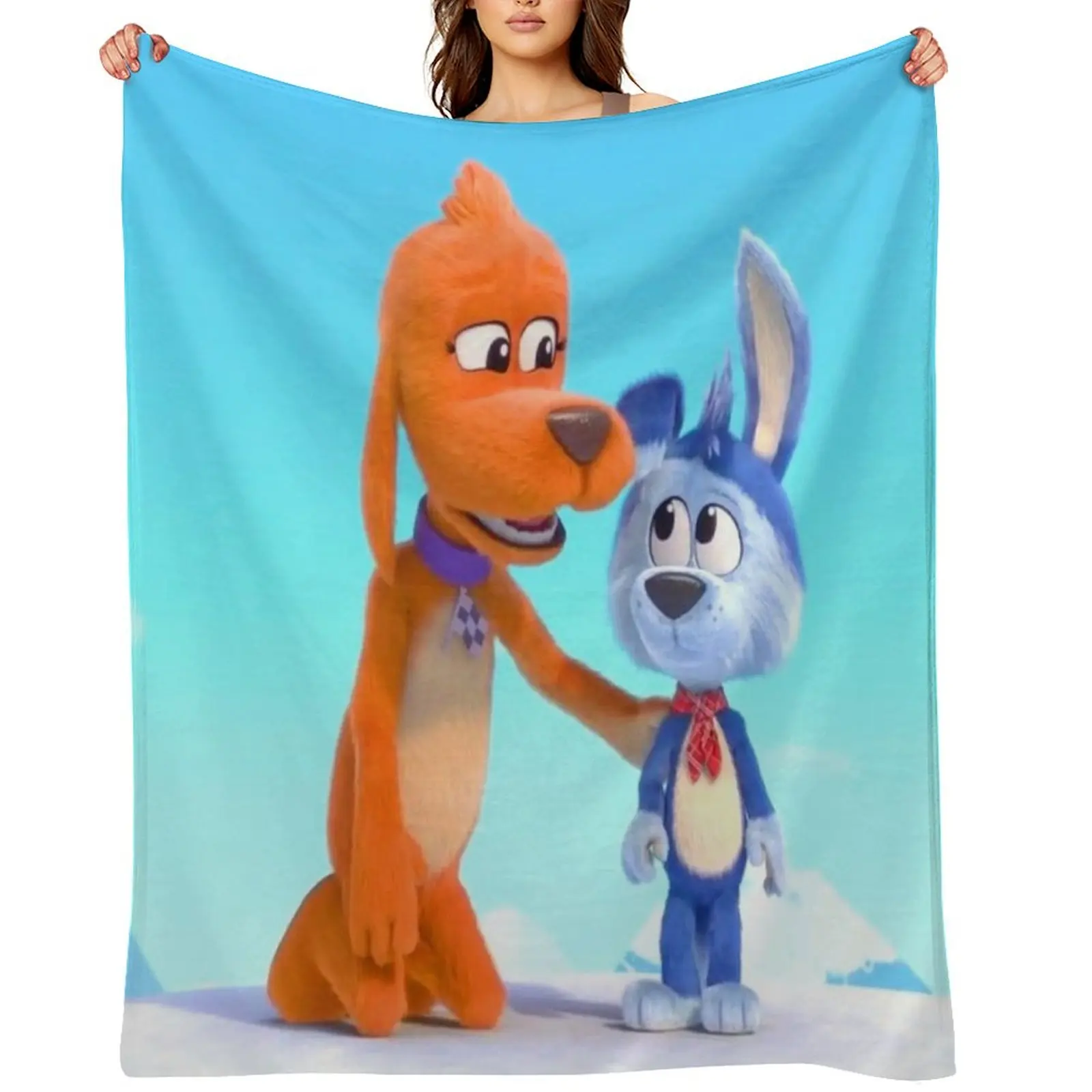 

go dog go best gift for girlfriend boyfriend gift for mom gift for dad Throw Blanket manga valentine ideas Sofa Blankets