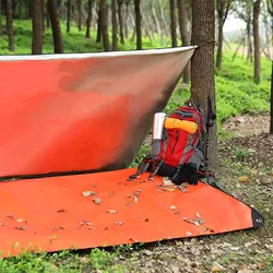 Coperta di sopravvivenza resistente-telo riflettente termico isolato. Coperta di emergenza riutilizzabile per tutte le stagioni per auto o campeggio