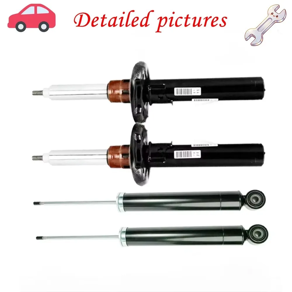 4Pcs Front Rear Magnetic Shock Absorbers for Audi TT TTS TTRS MKII A3 S3 8J0413029M 8J0413029D 8J0513025A