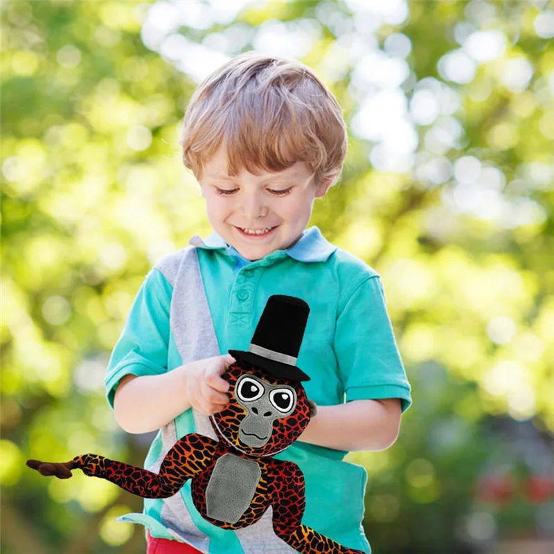 B05B-1 Sztuka Pluszowa Zawieszka Goryla Pluszowa Zawieszka Goryla Wypchane Zwierzęta Miękkie Pluszaki Jak Pokazano Miękka Pluszowa Poduszka Dekoracyjna