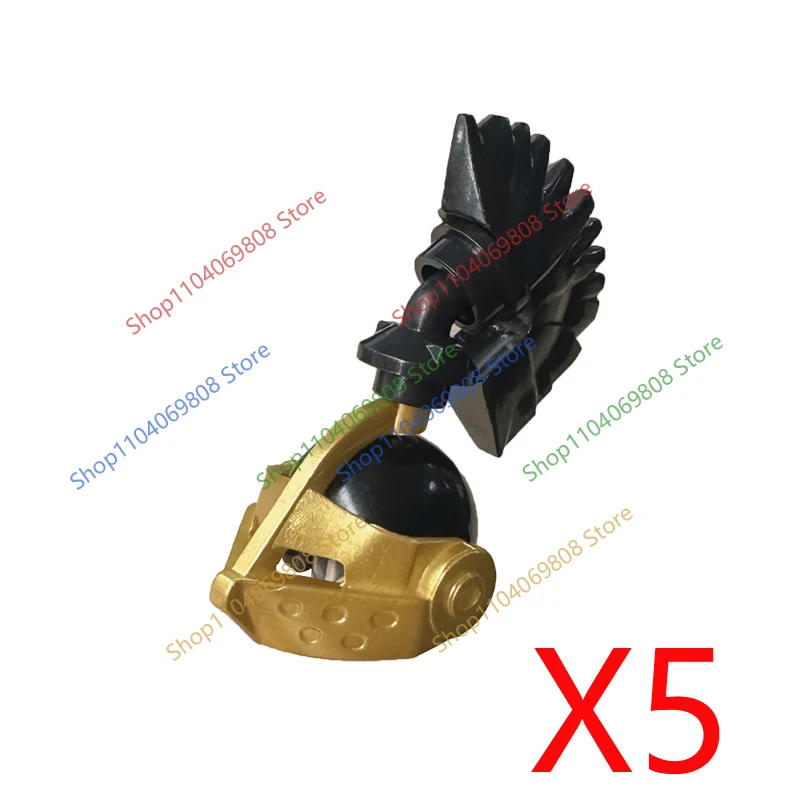MOC Mittelalterlicher Ritter Figur Bausteine Zubehör Helm Maske Rüstung Jäger Umhänge Scheide Speer Mini-Bausteine Spielzeug Geschenke N24